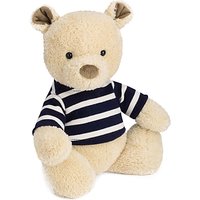 Jellycat Breton Teddy Bear Soft Toy, One Size, Beige