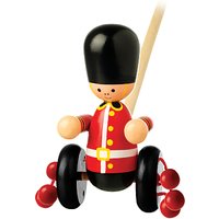 Orange Tree Baby Soldier Push Along Wooden Toy