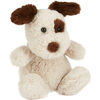 Jellycat Poppet Pup Soft Toy, Tiny, Cream/Brown
