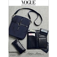 Vogue Women's Travel Accessories Sewing Pattern, 9221, One Size