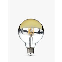 Calex ES LED Mirror Top Film Decorative Light Bulb, Gold