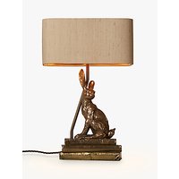 David Hunt Hare Table Lamp, Bronze