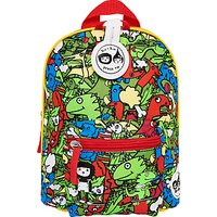 Babymel Zip & Zoe Mini Backpack, Reins And Safety Harness, Dino Multi