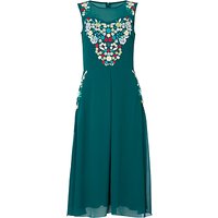 Raishma Floral Dress, Green