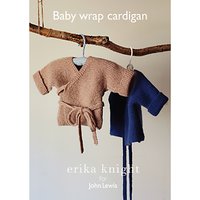 Erika Knight For John Lewis Baby Wrap Cardigan Knitting Pattern