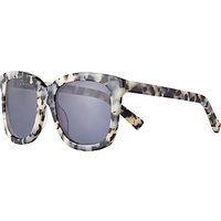AND/OR Marble Effect Square Sunglasses, Multi/Lilac