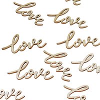 Ginger Ray Wooden 'Love' Table Confetti