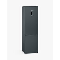 Siemens KG39NXB35G Frost Free Fridge Freezer, A++ Energy Rating, 60cm Wide, Black Steel