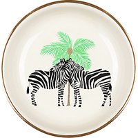 Fenella Smith Zebra And Palm Tree Ring Plate