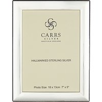 Carrs Berkeley Plain Frame, 7 X 5, Sterling Silver