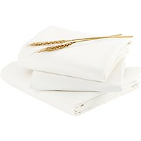Bloom Alma Papa Fitted Sheet, Pack Of 2, White