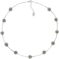Monet Spiral Ball Collar Necklace
