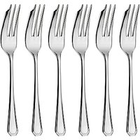 Arthur Price Grecian Pastry Forks, Set Of 6