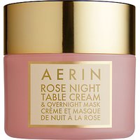 AERIN Rose Night Table Cream & Mask, 50ml