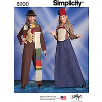 Simplicity Women's Costume Sewing Pattern, 8200
