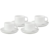 Design Project By John Lewis No.098 Espresso Cup & Saucer, Set Of 4