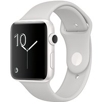 Apple Watch Edition, 42mm White Ceramic Case With Sport Band, Cloud