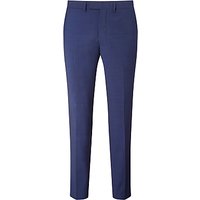 Kin By John Lewis Miller Pindot Slim Fit Suit Trousers, Bright Blue