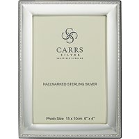 Carrs Berkeley Bead Frame, 6 X 4, Sterling Silver