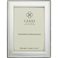 Carrs Berkeley Bead Frame, 5 X 3.5, Sterling Silver