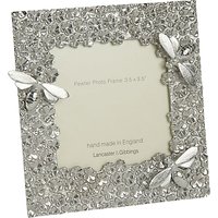 Lancaster And Gibbings Bee Photo Frame, 3.5 X 3.5, Pewter