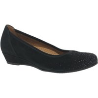 Gabor Arya Wide Fit Low Wedge Court Shoes