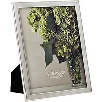 Vera Wang For Wedgwood With Love Photo Frame, 8x10, Silver
