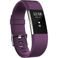 Fitbit Charge 2 Heart Rate And Fitness Tracking Wristband, Small