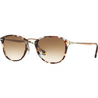 Persol PO3165S D-Frame Sunglasses, Multi/Brown Gradient