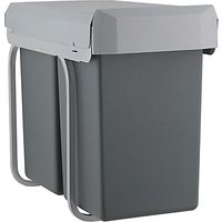 Wesco Pull-out Recycling Bin, 2 X 15L
