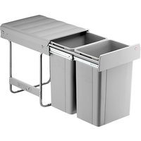 Wesco Large Capacity Recycling Kitchen Bin, 2 X 26L