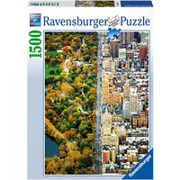 Ravensburger Divided City New York Jigsaw Puzzle, 1500 Pieces