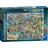 Ravensburger European Wonders Jigsaw Puzzle, 1000 Pieces