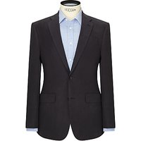 John Lewis Silk Linen Regular Fit Suit Jacket, Navy