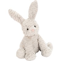 Jellycat Fuddlewuddle Bunny Soft Toy, Medium, Grey