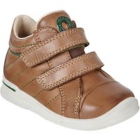 ECCO Children's First Double Rip-Tape Leather Shoes