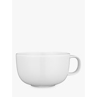 House By John Lewis Eat 375ml Cappuccino Cup, White