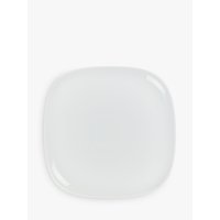 House By John Lewis Eat 20cm Square Plate, White