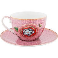 PiP Studio Spring To Life Cup And Saucer, Pink
