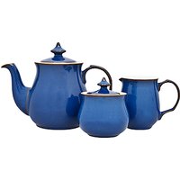Denby Imperial Blue Tea Set, 3 Pieces