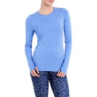 Lolë Agnessa Long Sleeve Yoga T-Shirt, Blue
