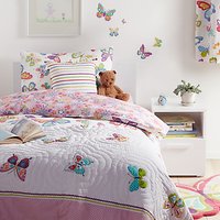 Little Home At John Lewis Butterflies Duvet Cover And Pillowcase Set, Single