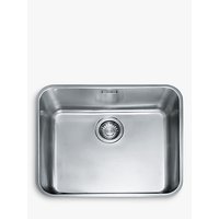 Franke Largo LAX 110 50-41 Undermounted Single Bowl Kitchen Sink, Stainless Steel