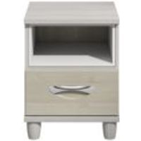 Juno Cashmere & White Elm Effect Drawer With Sensory Light (H)520mm (W)400mm (D)420mm