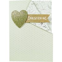 Paper Salad Christening Card