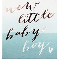Pigment Baby Boy Greeting Card
