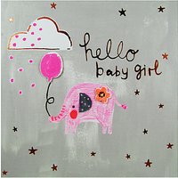 Paper Salad Hello Baby Girl Card
