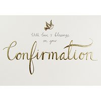 Woodmansterne Love & Blessings Confirmation Card