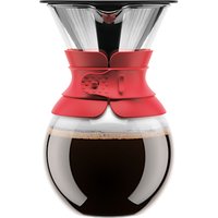 Bodum Pour Over Coffee Maker And Permanent Filter, 1L