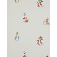 Jane Churchill Beatrix Potter Wallpaper, Cream / Multi J067W-01